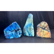 LABRADORITE Entièrement POLIE Lot de 3,32 kg