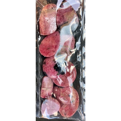 RHODONITE PENDENTIF sachet de 10 Pièces