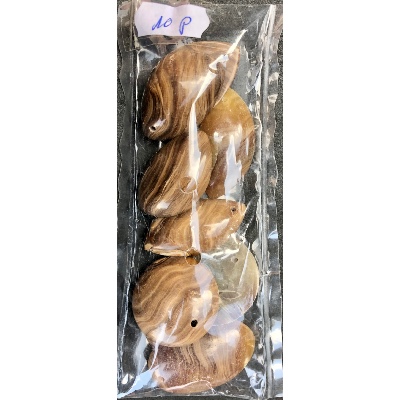 ARAGONITE PENDENTIF Lot de 10 pièces