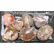 AGATE FLEUR GALET sachet de 7 pièces
