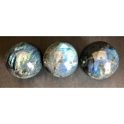 LABRADORITE SPHÈRE Lot de 3260g