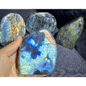 LABRADORITE FORME LIBRE Entièrement POLIE Lot de 3,14 kg