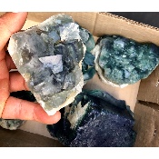 Fluorite brute lot de 2990 g