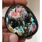 LABRADORITE GALET VIOLET-MULTICOLORE 140 gr