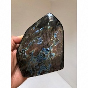 LABRADORITE MULTICOLORE  FORME LIBRE ENTIÈREMENT  POLIE 1350 gr