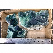 Fluorite brute lot de 2690 g