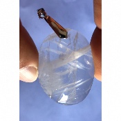 QUARTZ CRISTAL PENDENTIF 12,4 gr