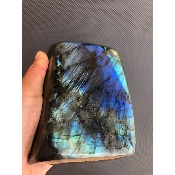 LABRADORITE BLEUE  FORME LIBRE ENTIÈREMENT POLIE 1860 gr