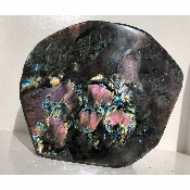 LABRADORITE AAA VIOLETTE MULTICOLORE UNE FACE POLIE 11180 gr