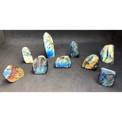 LABRADORITE FORME LIBRE Entièrement POLIE Lot de 2Kg