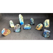 LABRADORITE FORME LIBRE Entièrement POLIE Lot de 2Kg