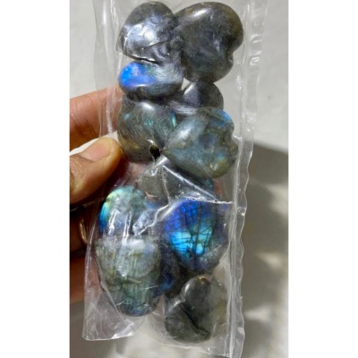 LABRADORITE COEUR sachet de 12 Pièces