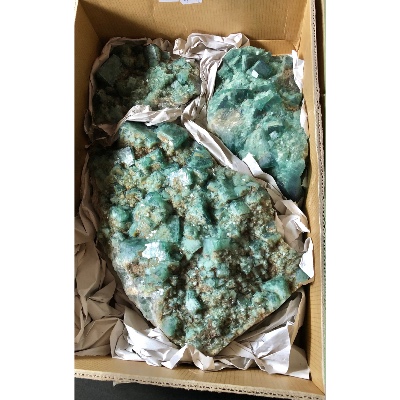 Fluorite brute lot de 8,89 kg