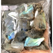 LABRADORITE UNE FACE POLIE Lot de 500g