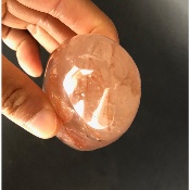 QUARTZ HÉMATOÏDE ROUGE  FORME LIBRE 290gr