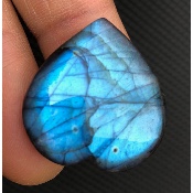 LABRADORITE BLEUE petit COEUR