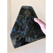 LABRADORITE VIOLETTE  FORME LIBRE ENTIÈREMENT POLIE 2180 gr