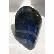 LABRADORITE BLEUE  FORME LIBRE ENTIÈREMENT POLIE 1170 g