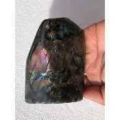 LABRADORITE AAA MULTICOLORE  FORME LIBRE ENTIÈREMENT POLIE 630 gr