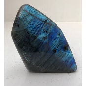 LABRADORITE aa BLEUE FORME LIBRE ENTIÈREMENT POLIE 810 gr