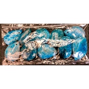 APATITE bleue PENDENTIF sachet de 10 pièces