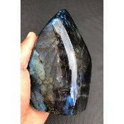 LABRADORITE bleue TOUTE POLIE 955 g