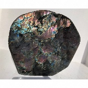 LABRADORITE AAA VIOLETTE MULTICOLORE UNE FACE POLIE 11180 gr