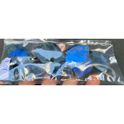 LABRADORITE bleue PENDENTIF Sachet de 10 Pièces