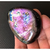 LABRADORITE GALET VIOLET 135 gr