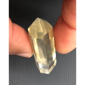 CITRINE PRISME PENDENTIF