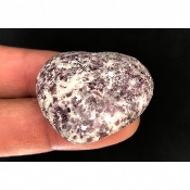 LÉPIDOLITE COEUR PENDENTIF 