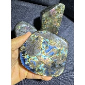 LABRADORITE Entièrement POLIE Lot de 1,8 kg