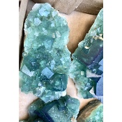 Fluorite brute lot de 2,17 kg