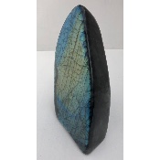 LABRADORITE BLEU-VERT  FORME LIBRE ENTIÈREMENT POLIE 3020 Gr