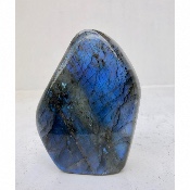 LABRADORITE aa BLEUE FORME LIBRE ENTIÈREMENT POLIE 490 gr