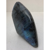 LABRADORITE aa BLEUE FORME LIBRE ENTIÈREMENT POLIE 810 gr