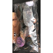 LABRADORITE PENDENTIF violet-multicolore 10 Pièces