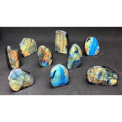 LABRADORITE Forme Libre POLIE Lot de 2,17 kg