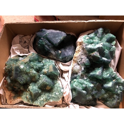 Fluorite brute lot de 9,88 kg