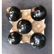 LABRADORITE SPHÈRE Lot de 5 pièces