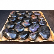 LABRADORITE Multicolore-violet GALET Carton de 22 pièces