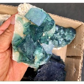 Fluorite brute lot de 2990 g