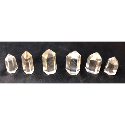 CITRINE PRISME sachet de 6 pièces