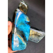 LABRADORITE FORME LIBRE polie Lot de 4 Pièces