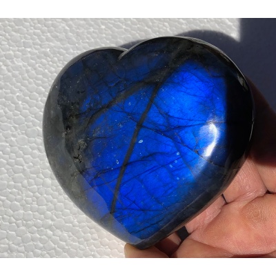 LABRADORITE BLEUE COEUR 450 gr