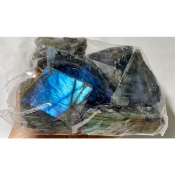 LABRADORITE 1 FACE POLIE Lot de 1Kg