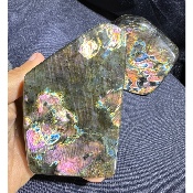 LABRADORITE Entièrement POLIE Lot de 1,8 kg