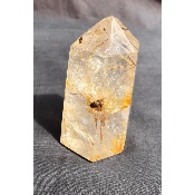 QUARTZ RUTILE PRISME 246 gr