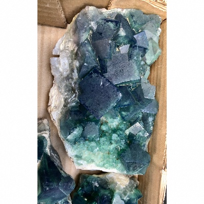 Fluorite brute lot de 2690 g