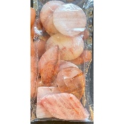 QUARTZ HÉMATOÏDE ROSE PENDENTIF sachet de 10 Pièces